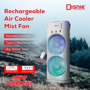 Double-End Evaporative Air Cooler Fan Rechargeable Cooling
