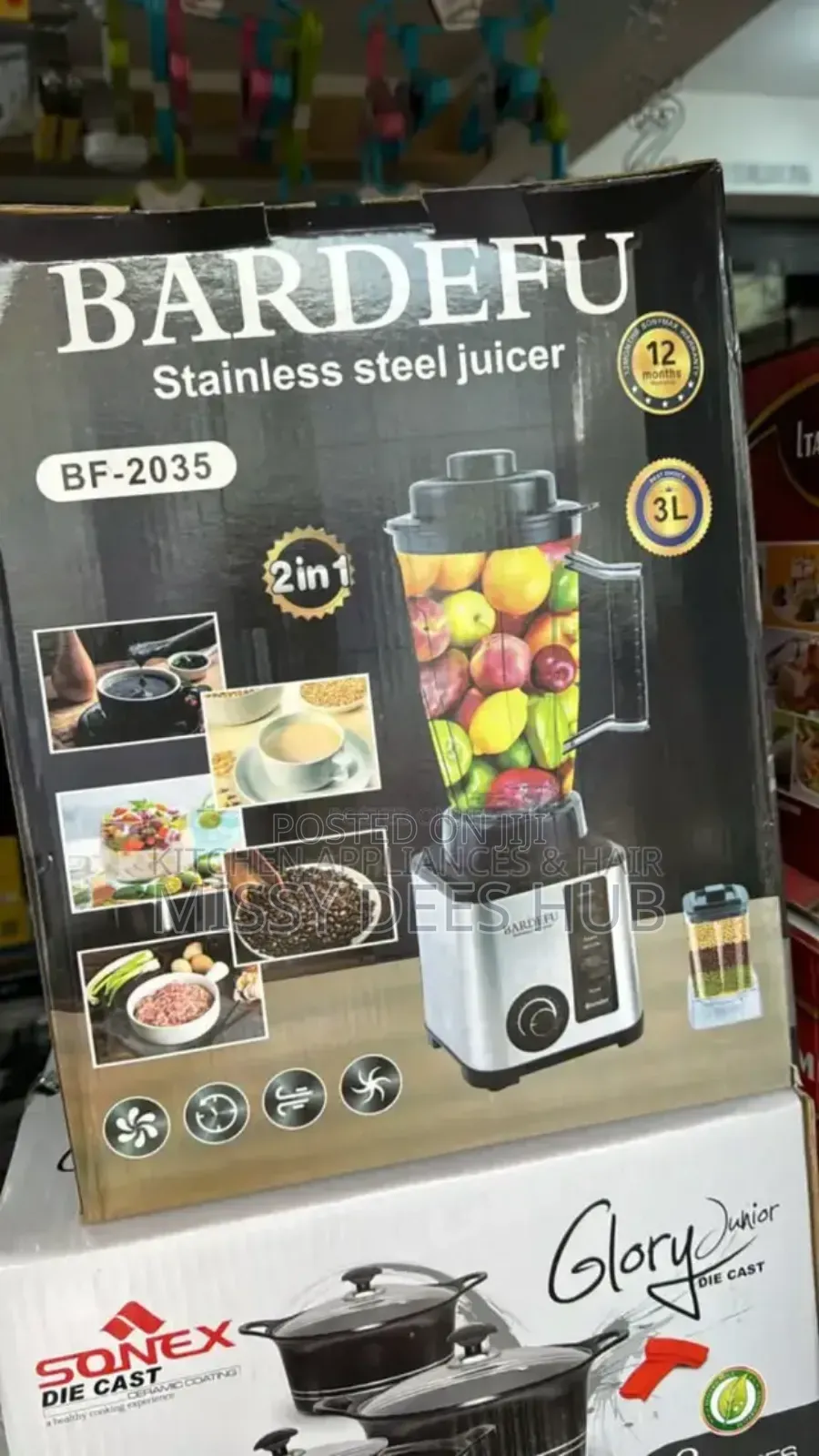 Bardefu 2in1 Blender