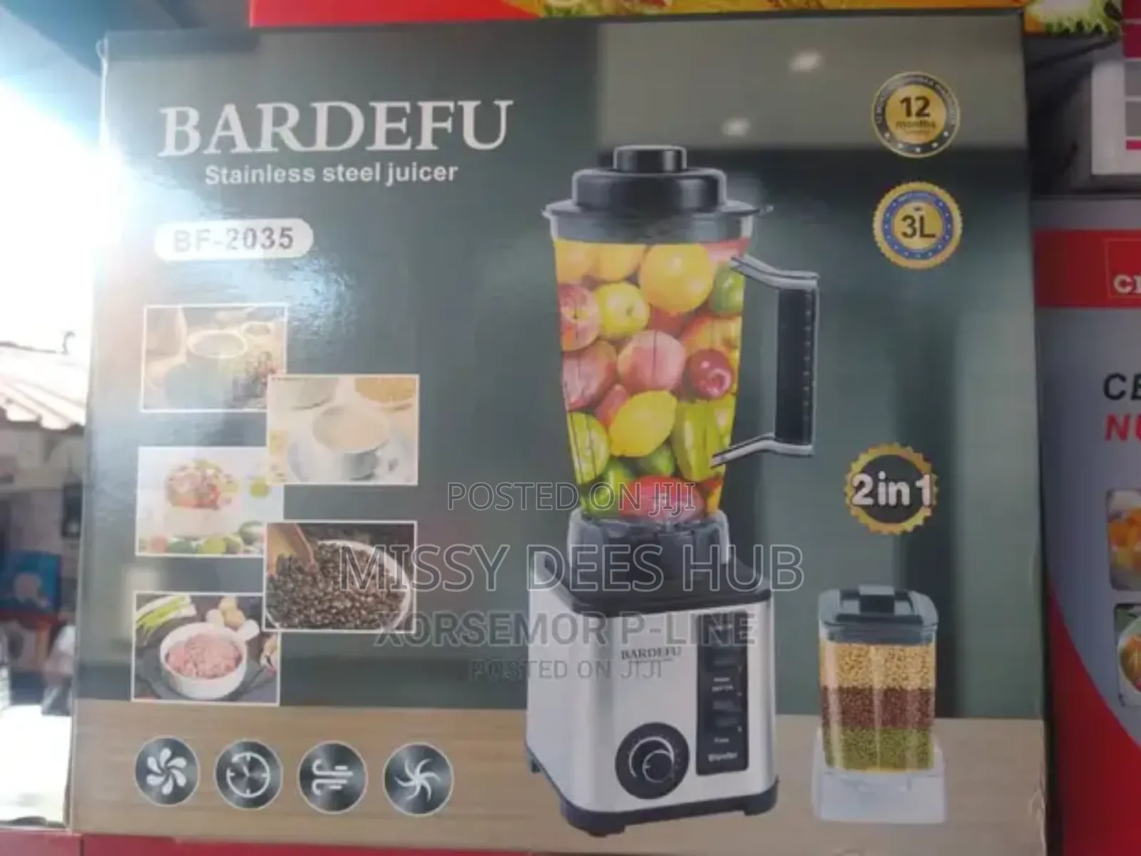Bardefu 2in1 Blender