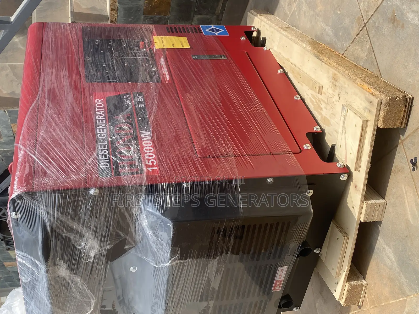 Power Honda Mini Plant Generator 15kw Kva 0.5pf Silent New