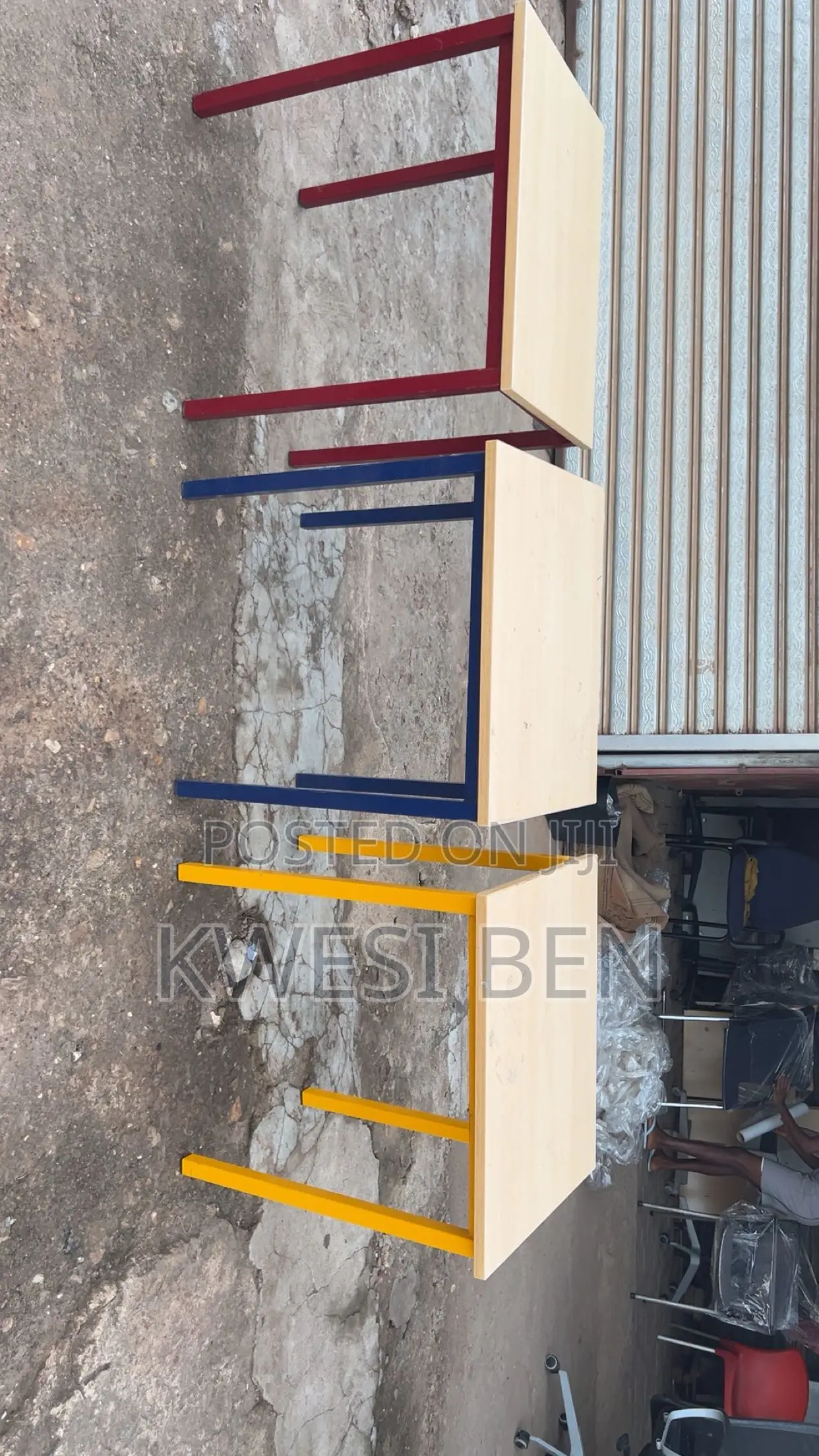 School Chairs and Table
