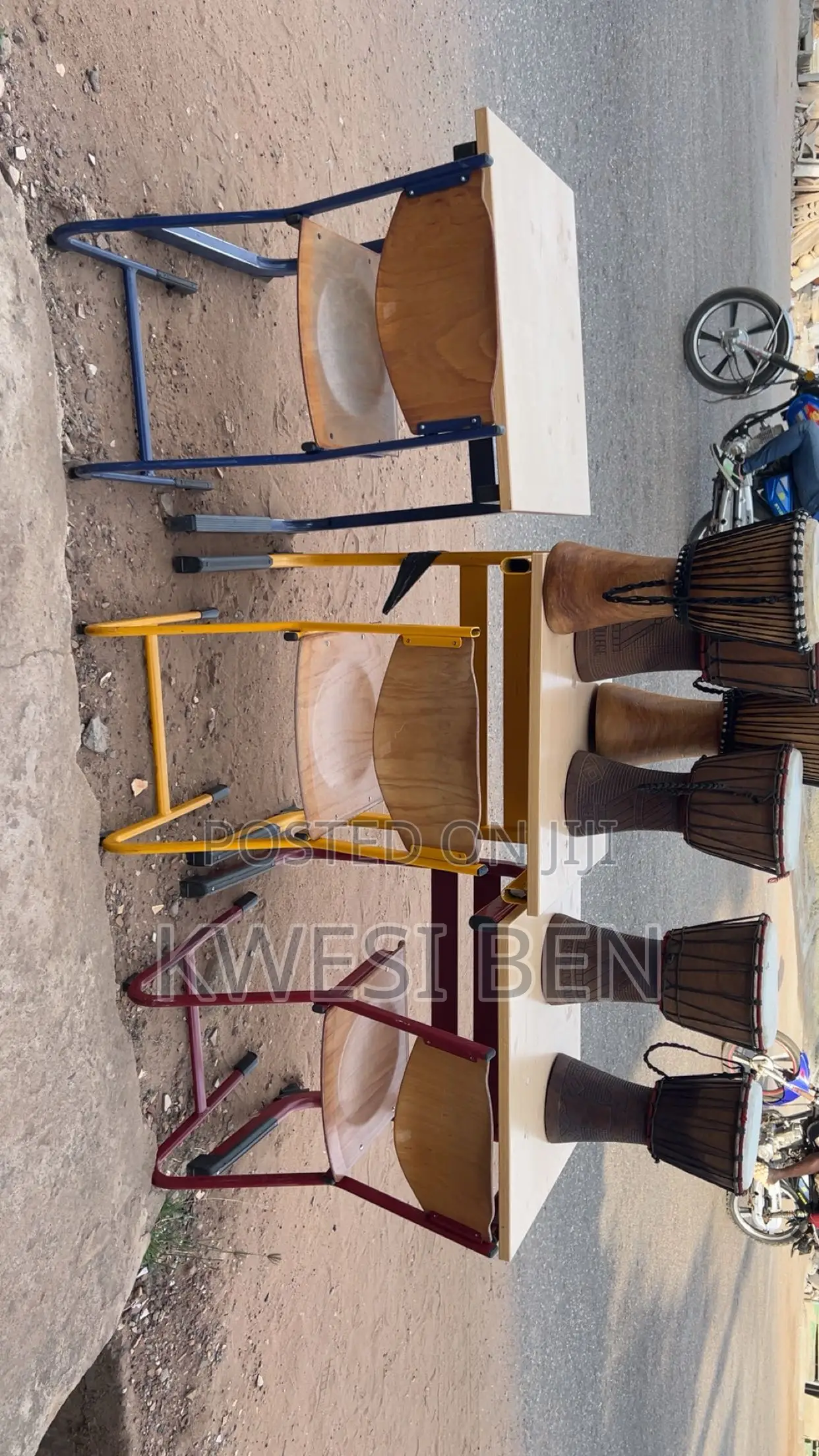 School Chairs and Table