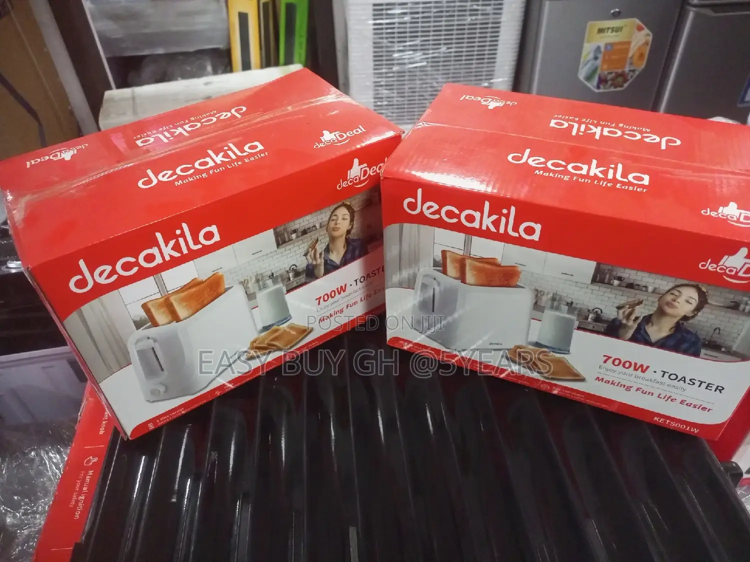 Quality 700w Decakila Toaster