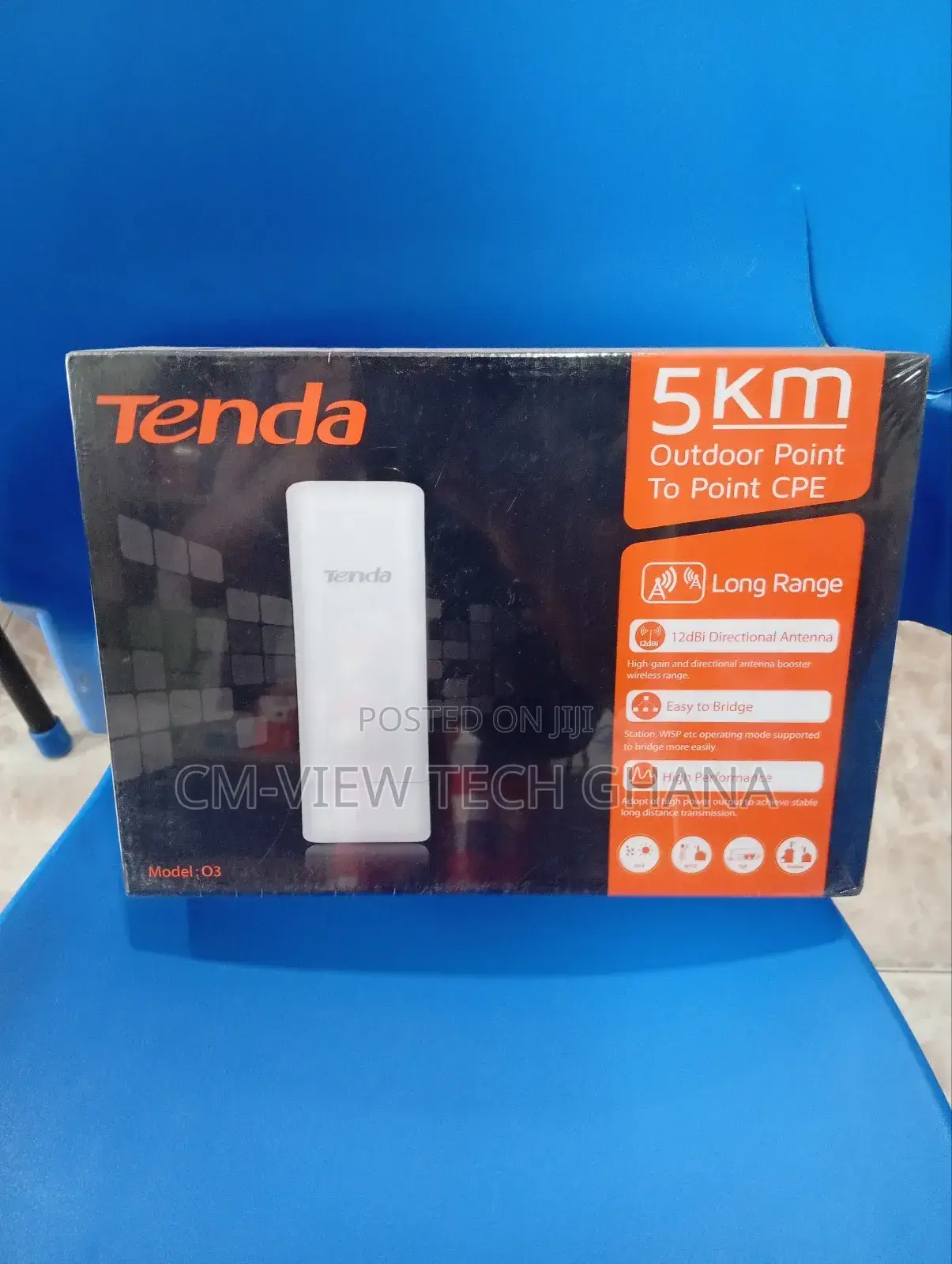 Tenda O3 5km Outdoor Point to Point Cpe