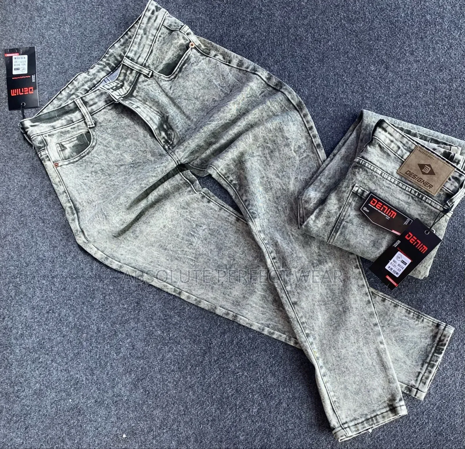 Heavy Jeans Trousers for Men Available