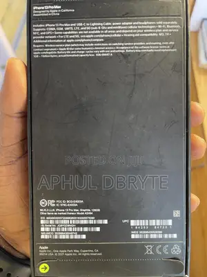 New Apple iPhone 13 Pro Max 128 GB Black