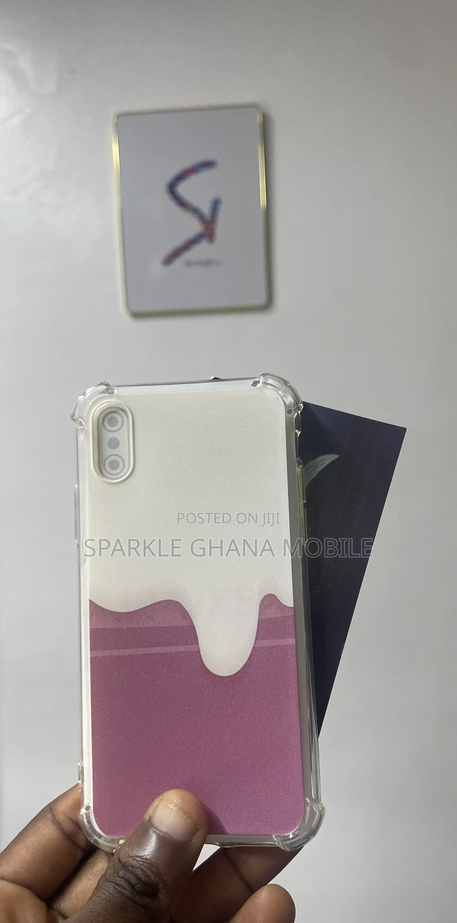 iPhone X Melting Cream Case