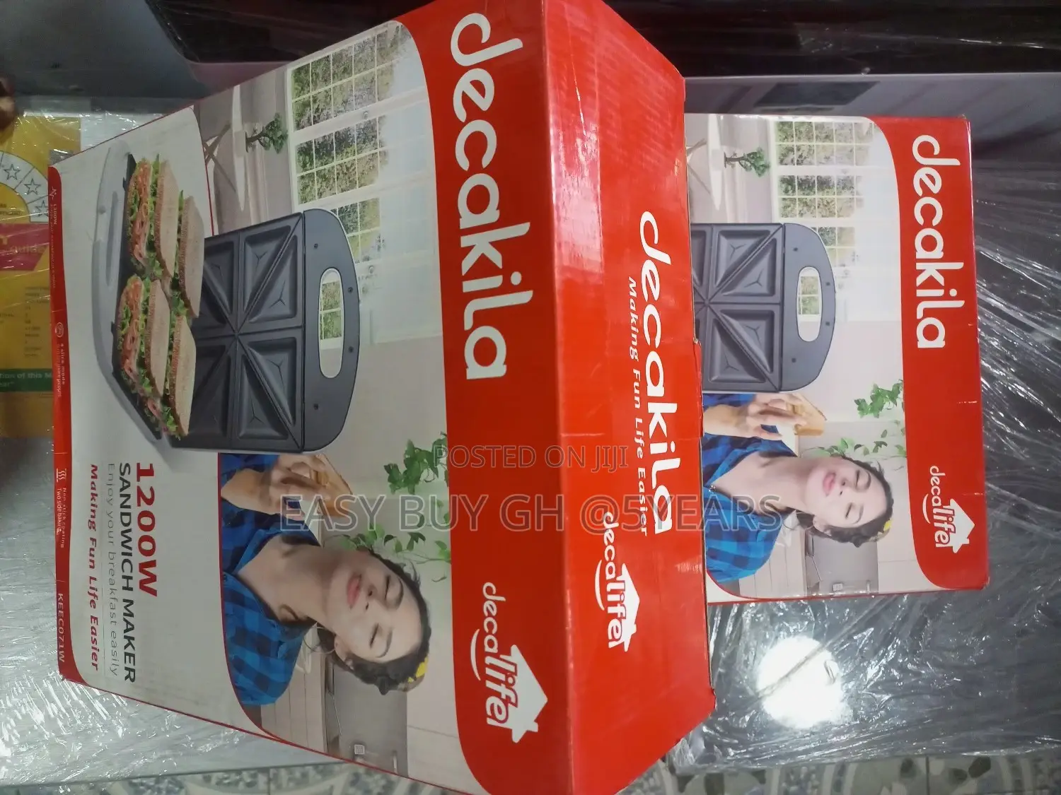 Introducing Sandwich Decakila 1200w Maker Machine