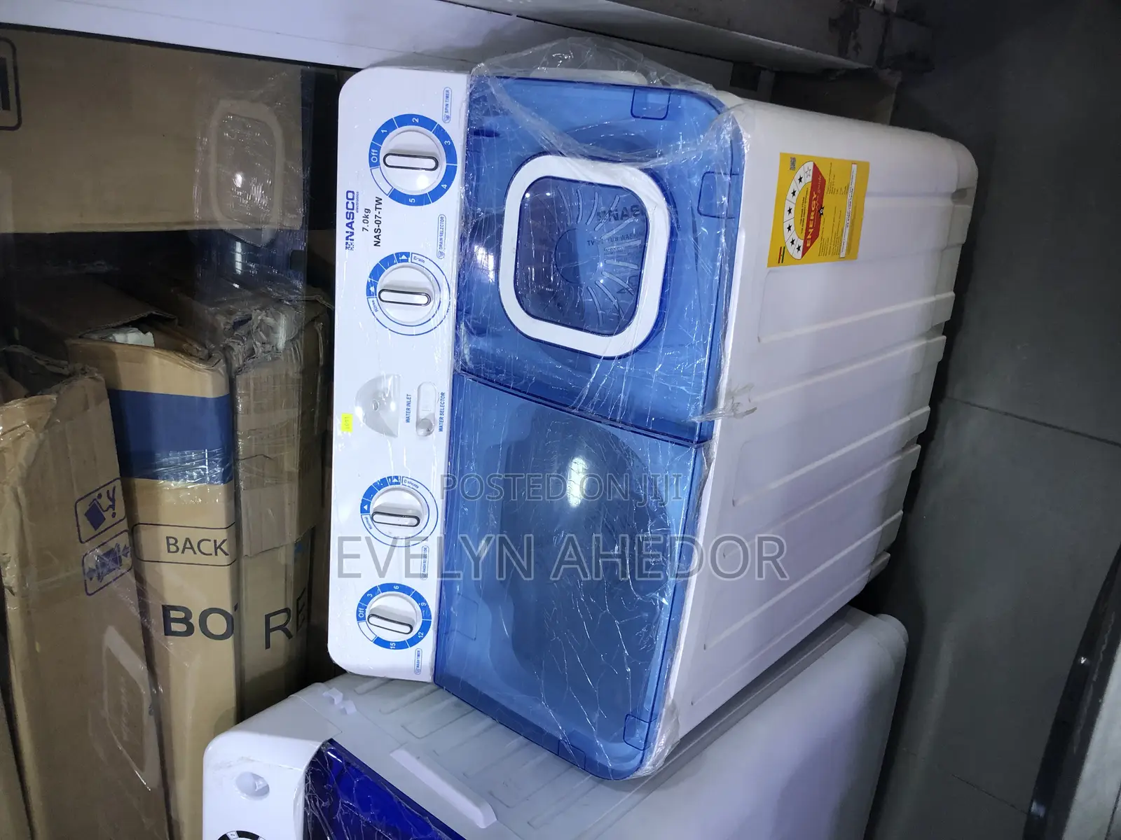 Nasco Twin Top Washing Machine 7 Kg Semi Automatic Availabl