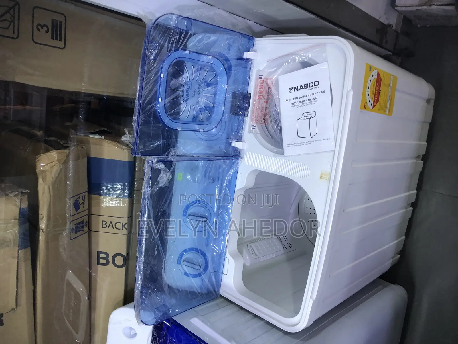 Nasco Twin Top Washing Machine 7 Kg Semi Automatic Availabl