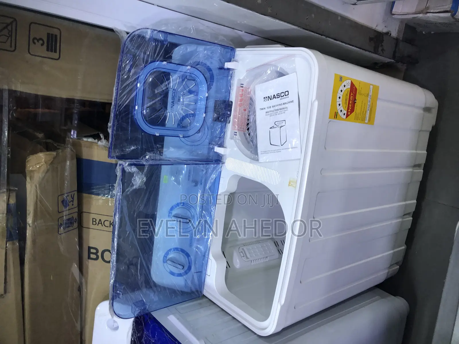 Nasco Twin Top Washing Machine 7 Kg Semi Automatic Availabl