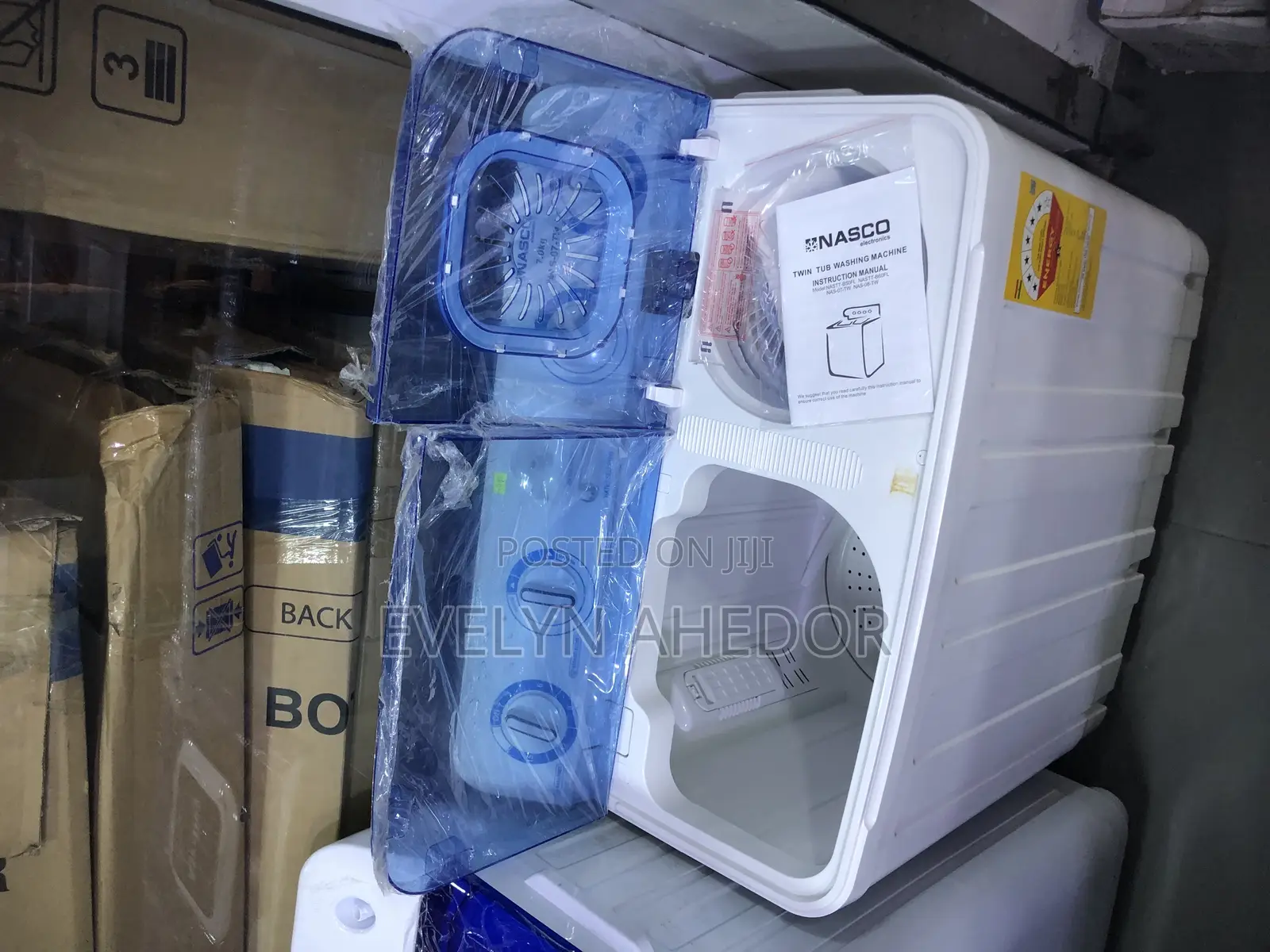 Nasco Twin Top Washing Machine 7 Kg Semi Automatic Availabl