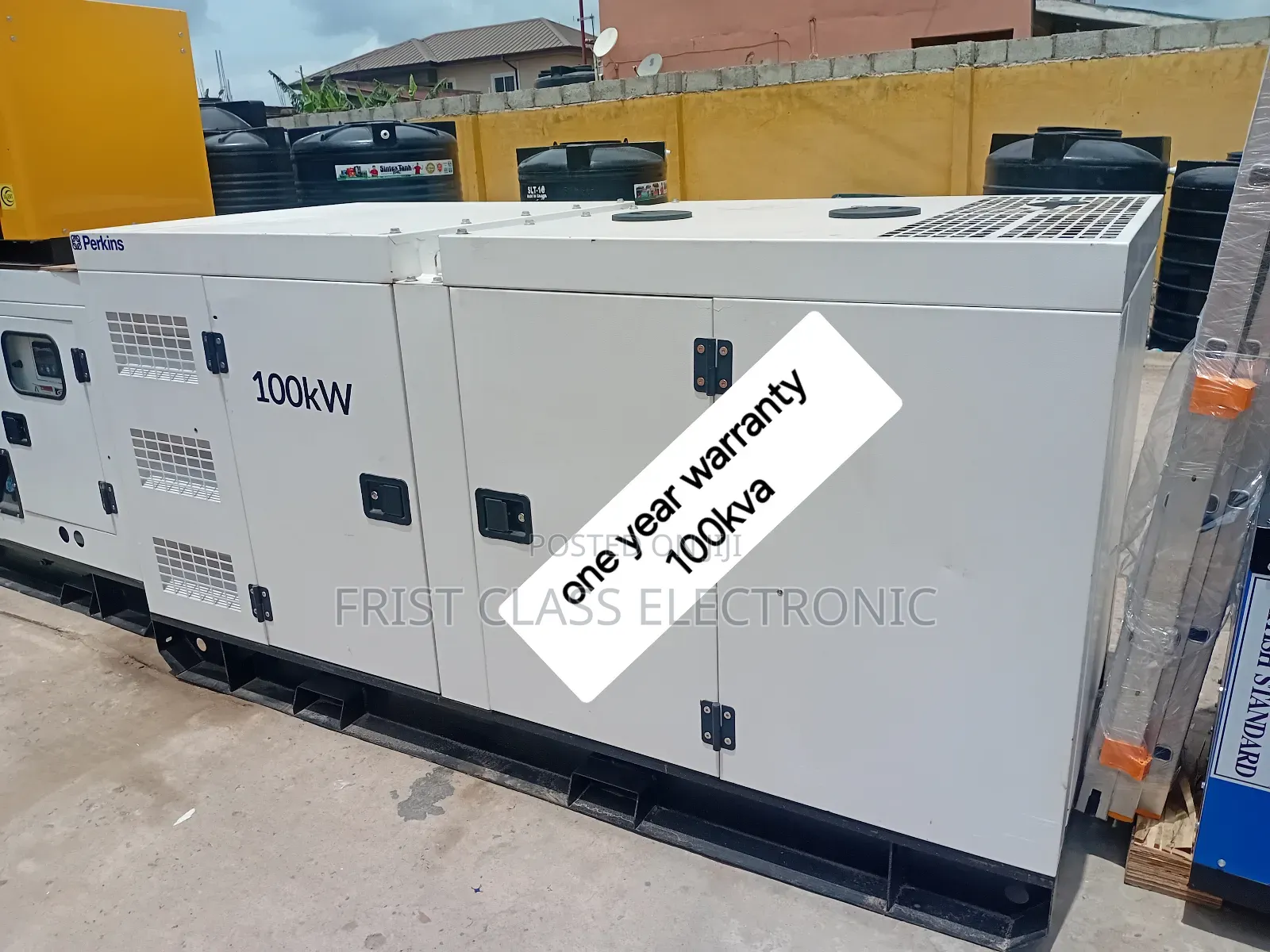 100kva Silent Diesel Emergency Power Supply Generator