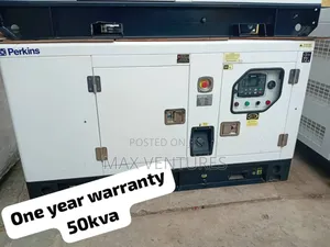 Proficient 50kva Perkins Diesel Gemset 50kva Silent Uk Made