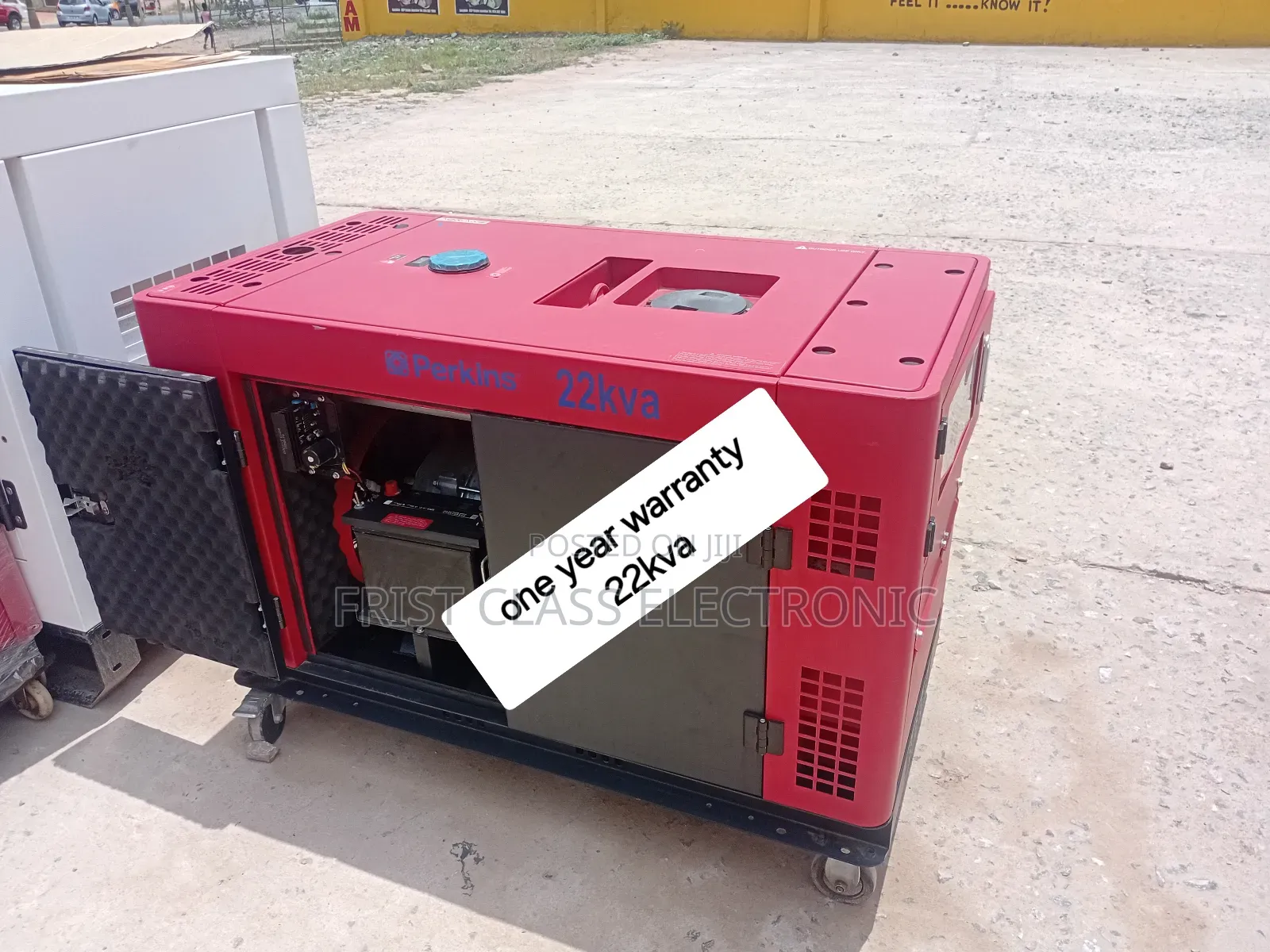 Hybrid Power System 22kva Perkins Diesel Engine Silent