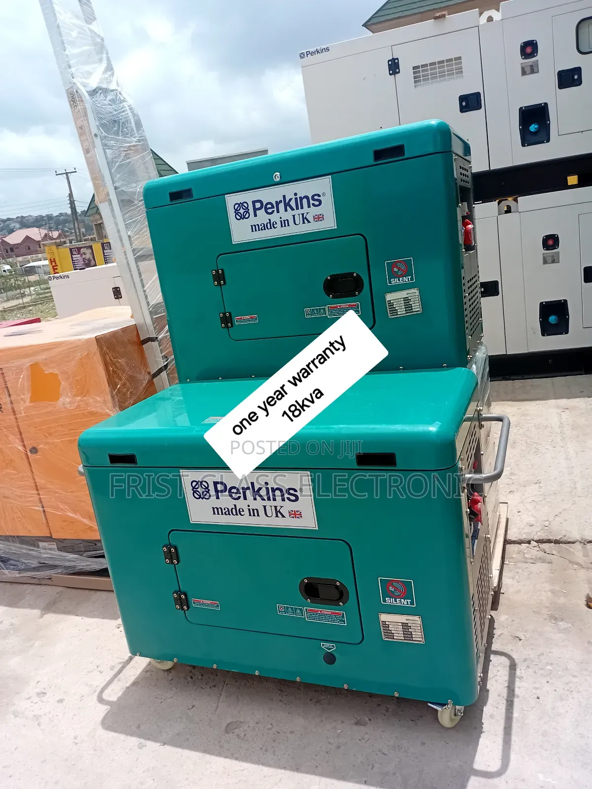 Easy Start 18kva Silent Perkins Diesel Genset