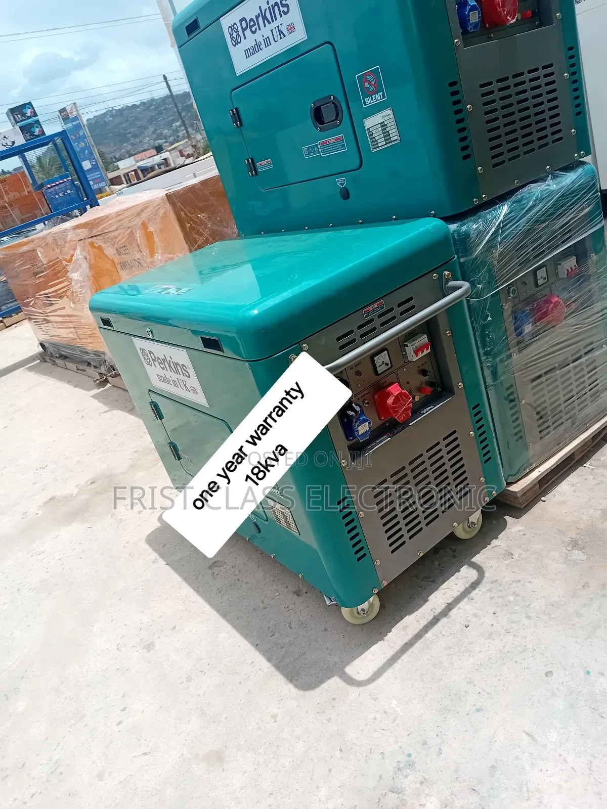 3phased 18kva Silent Diesel Genset
