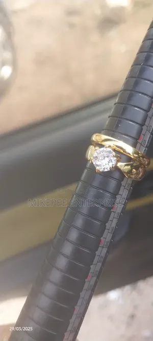 Quality Non Fading Titanium/Tungsten Gold Plated Rings