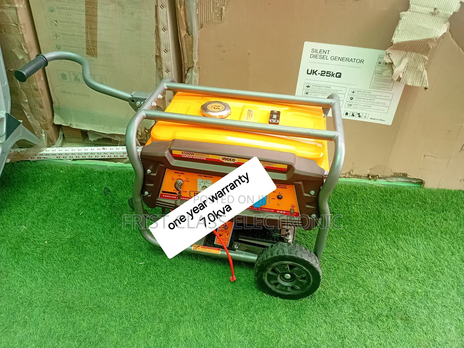 High-Power 7.0kva Ignco Petrol Genset