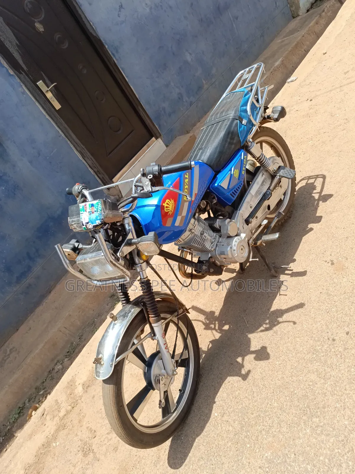 Royal Motorcycle 2021 Blue