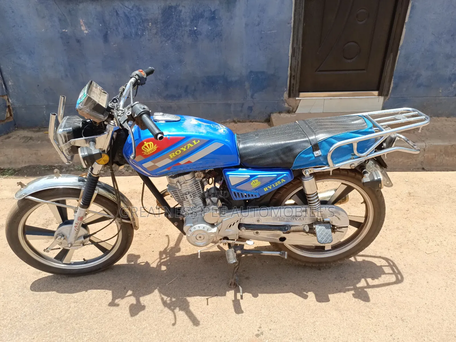 Royal Motorcycle 2021 Blue