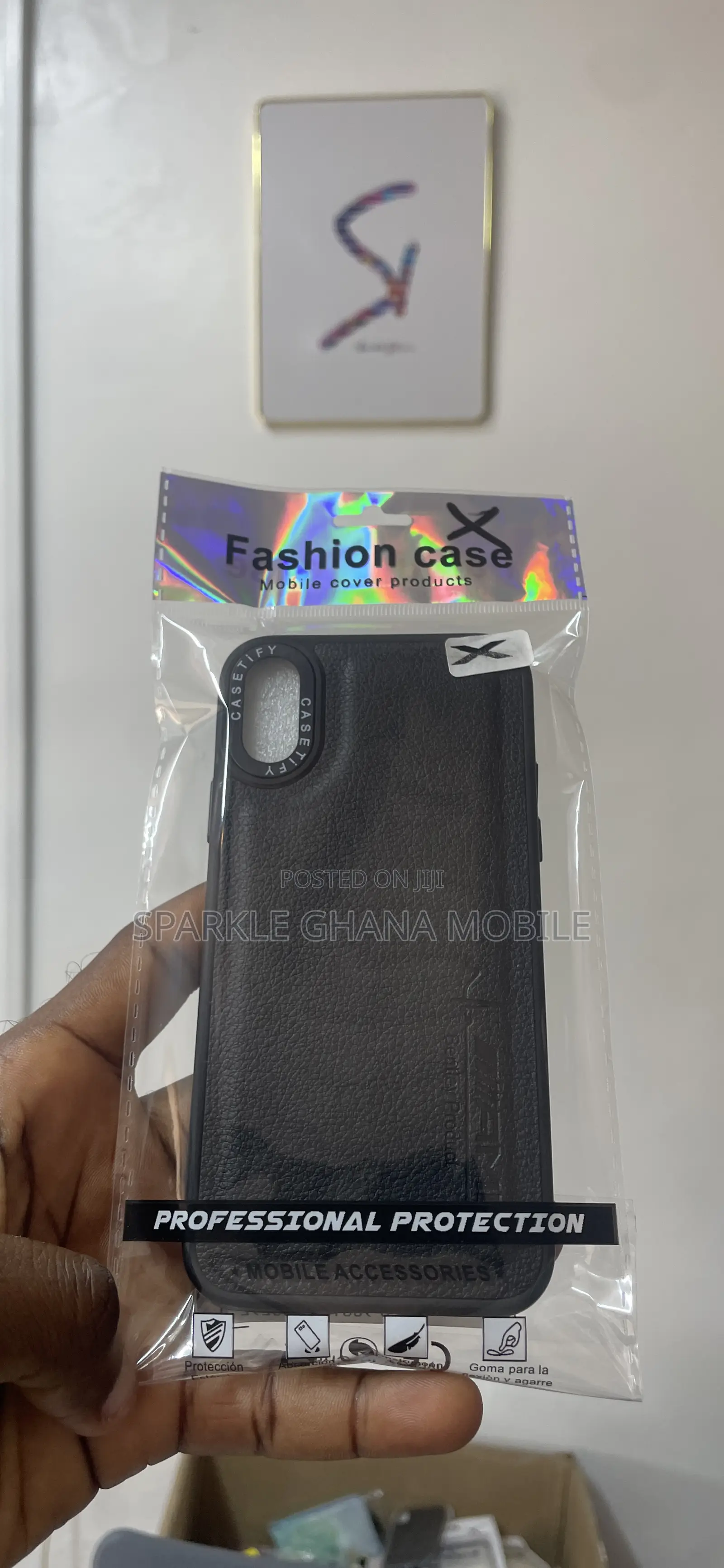 iPhone X Black Product Case