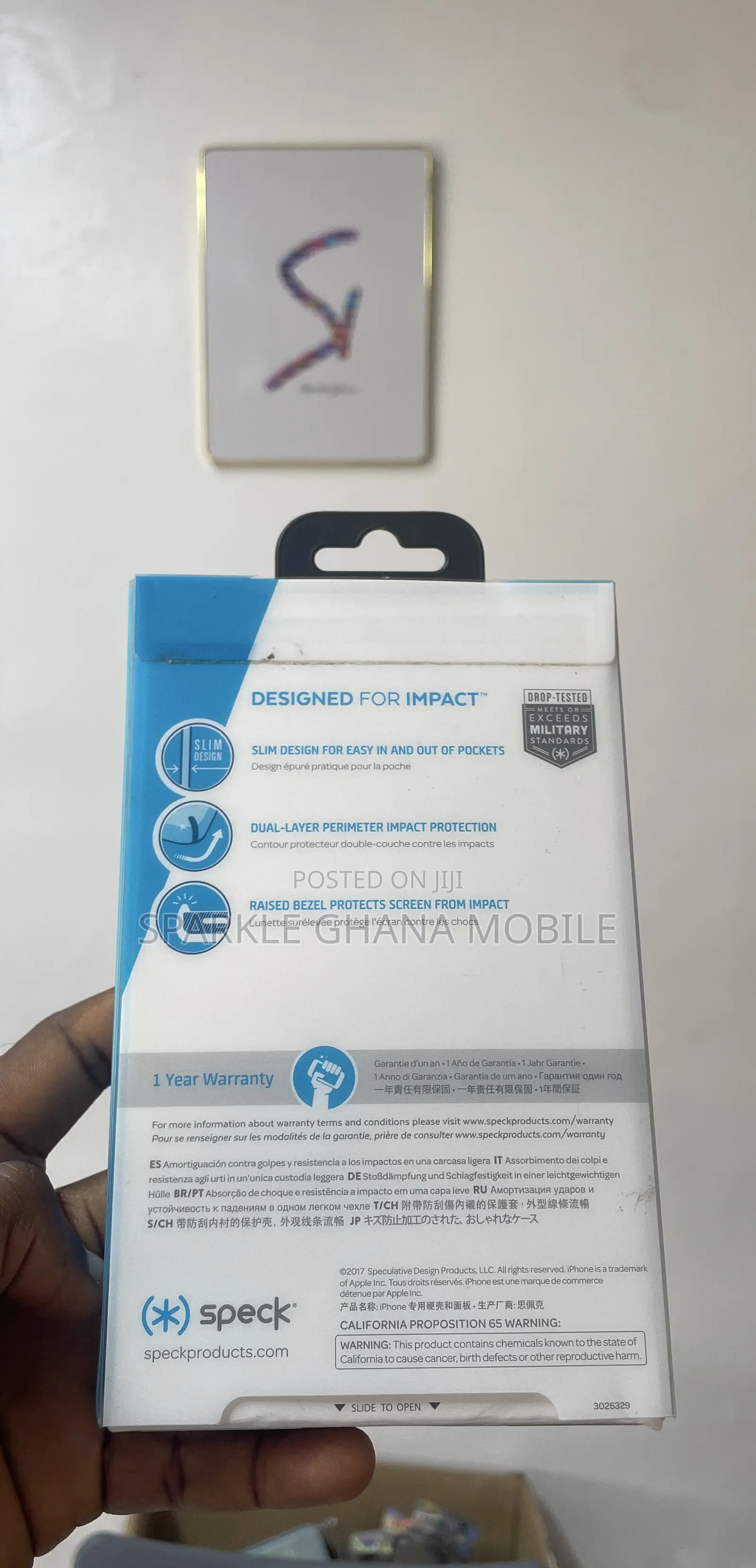 iPhone X Speck Gemshell Case