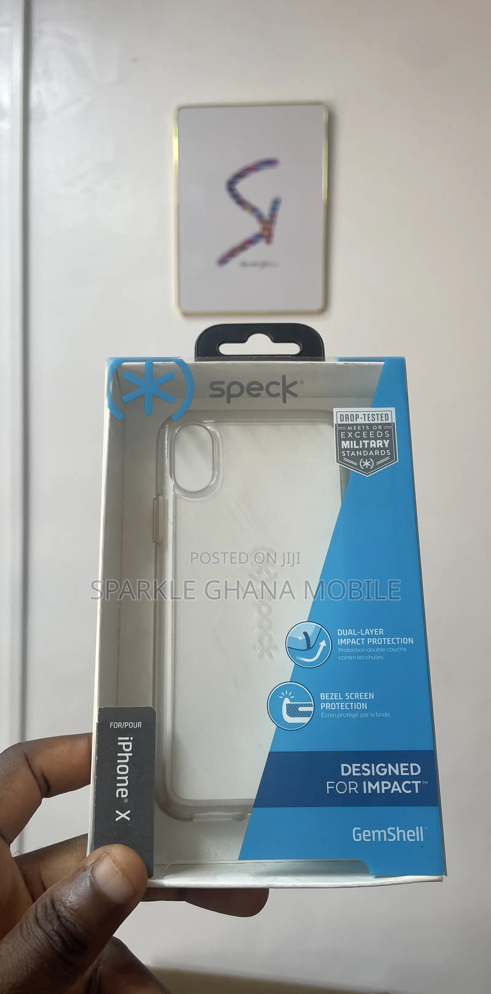 iPhone X Speck Gemshell Case