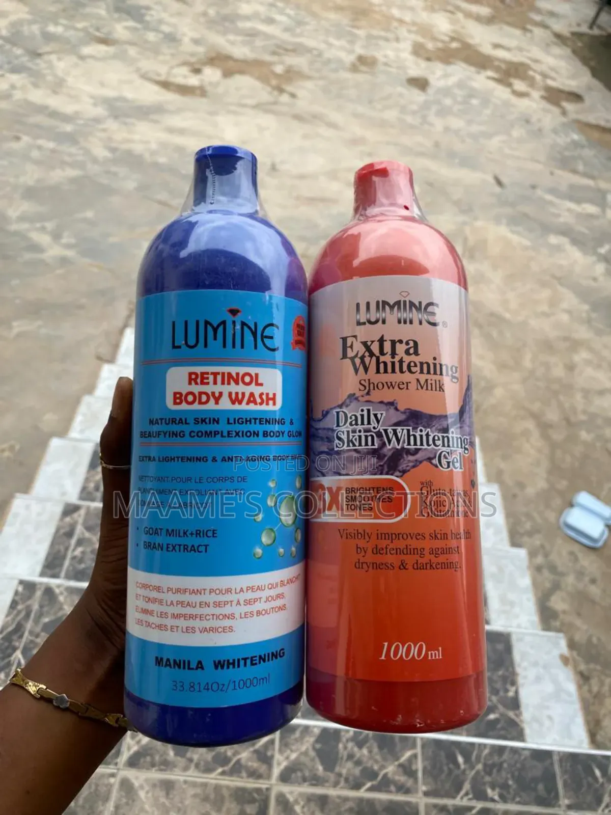 Lumine Body Wash Skin Lightening Beaufying Shower Gel.