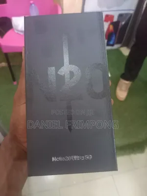 New Samsung Galaxy Note 20 Ultra 5G 128 GB Black