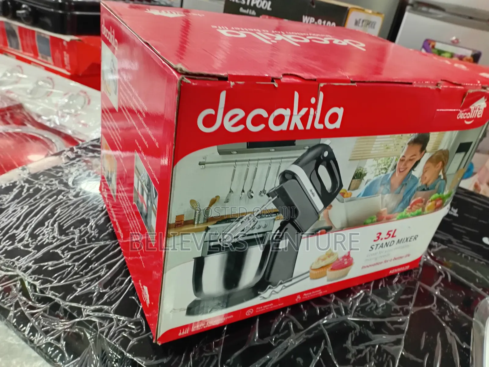 Spacious 3.5l Decakila Stand Mixer Decakila Stand Mixer
