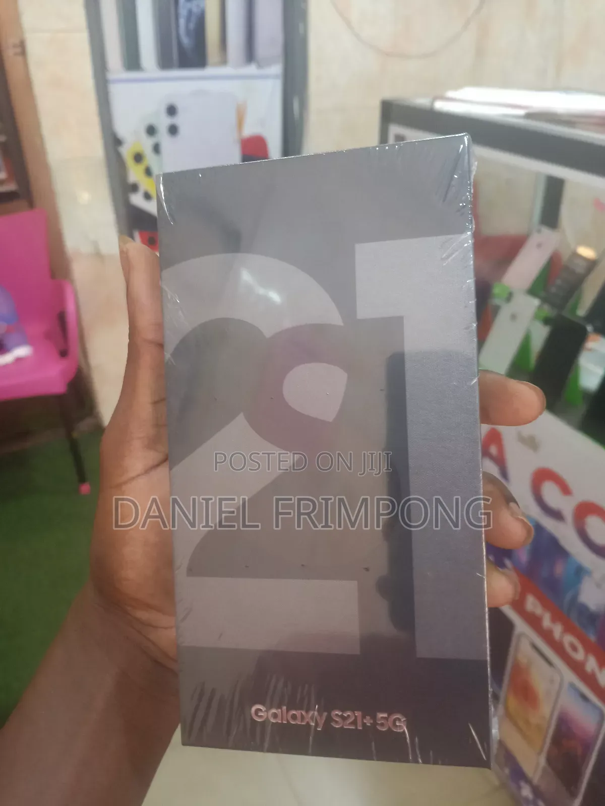 New Samsung Galaxy S21+ 5G 128 GB Black
