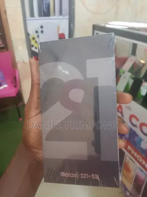 New Samsung Galaxy S21+ 5G 128 GB Black