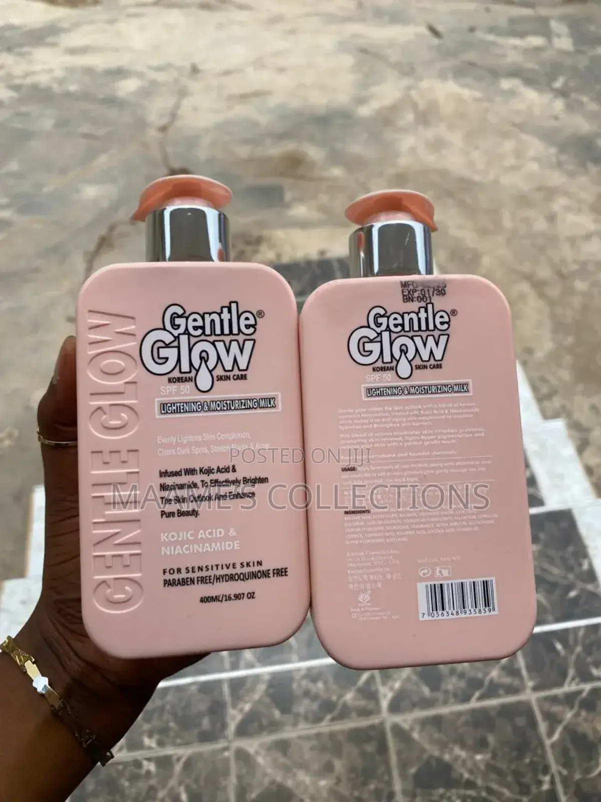 Gentle Glow SPF 50 Lightening and Moisturizing Milk