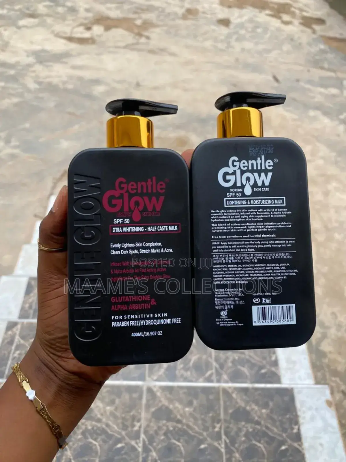 Gentle Glow SPF 50 Lightening and Moisturizing Milk