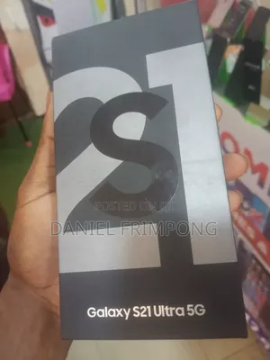 New Samsung Galaxy S21 Ultra 5G 128 GB Black