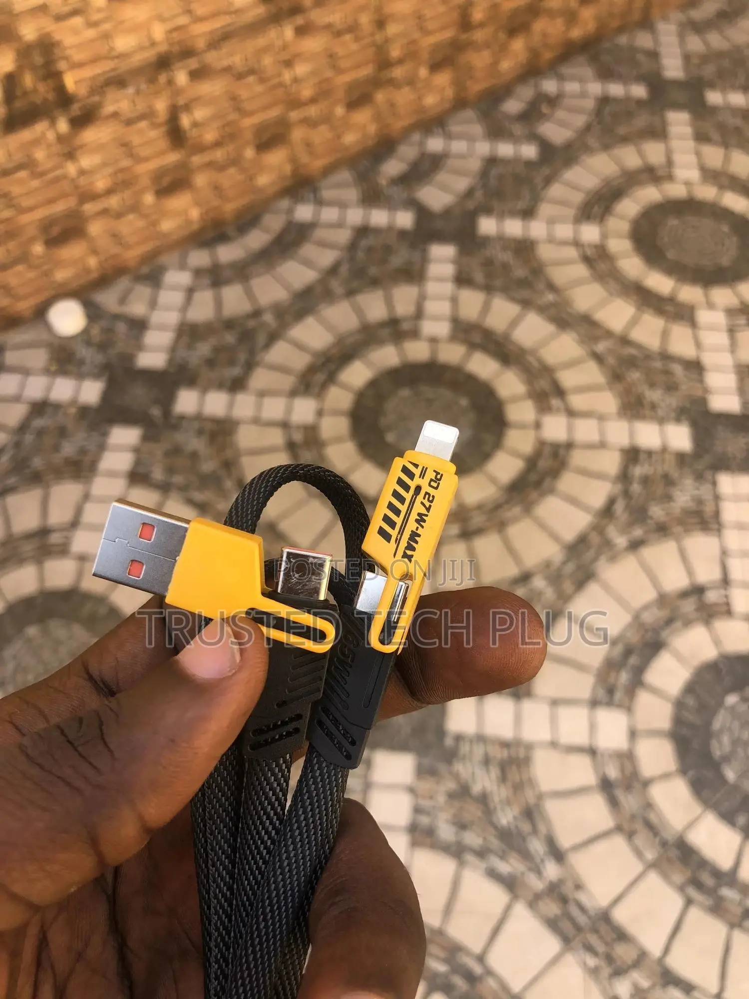 4 in 1 Fast Charging Cable Pd 27w-Max From America in Stock