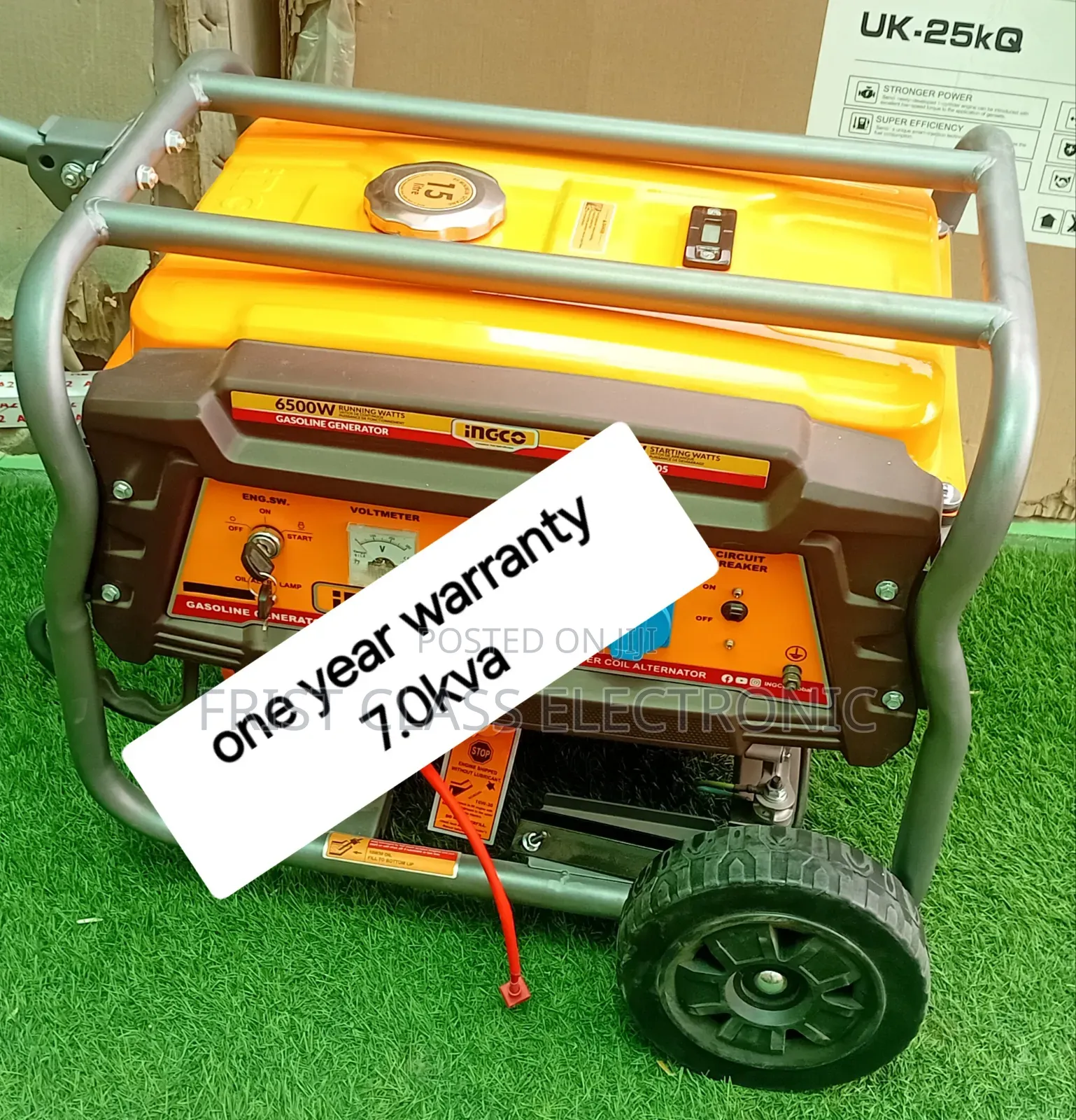 Stable 7.0kva Portable Petrol Genset
