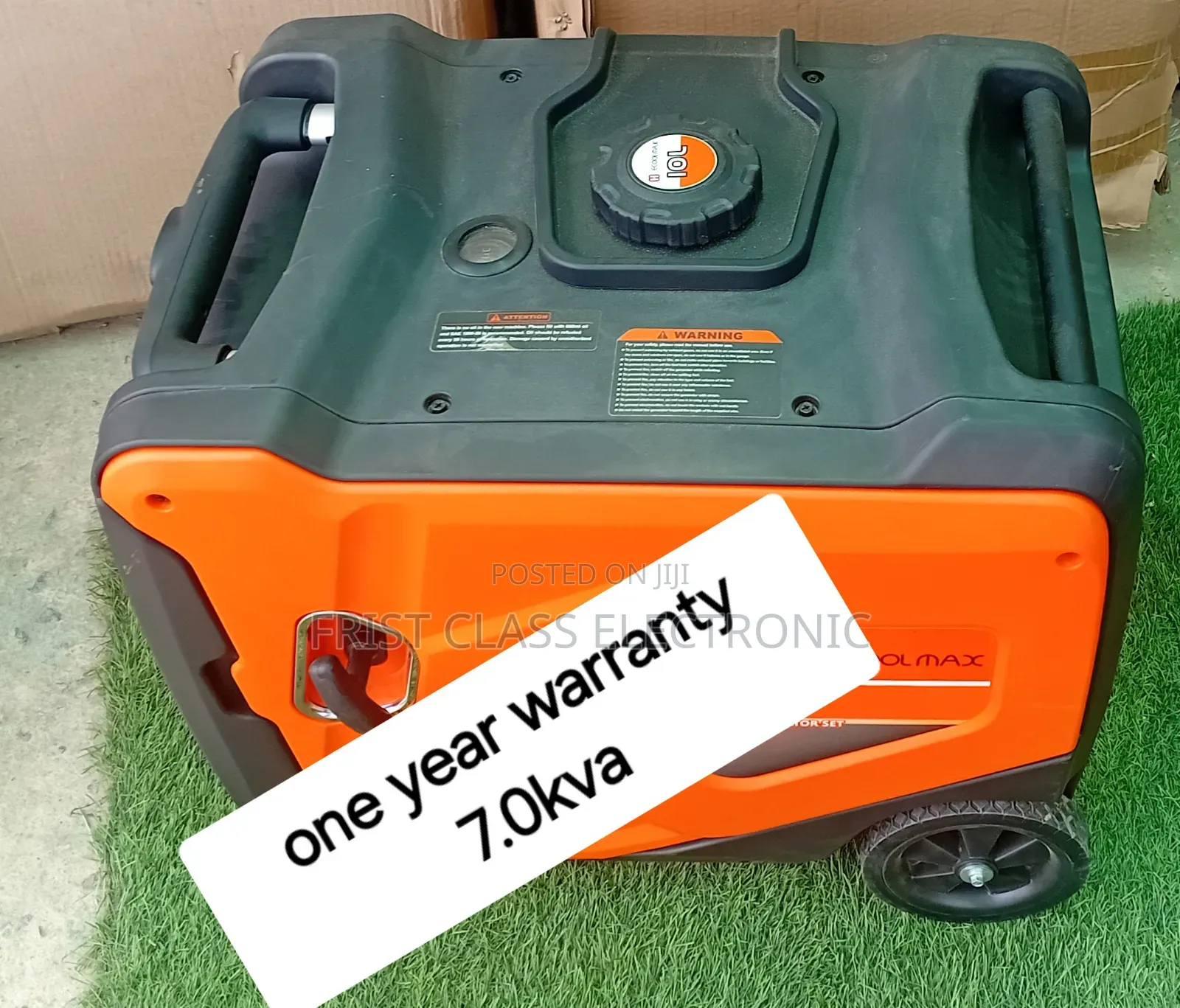 Petrol Efficient 7.0kva Petrol Generator for Outdoor Events