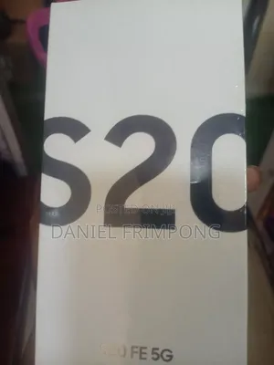 New Samsung Galaxy S20 FE 128 GB Black