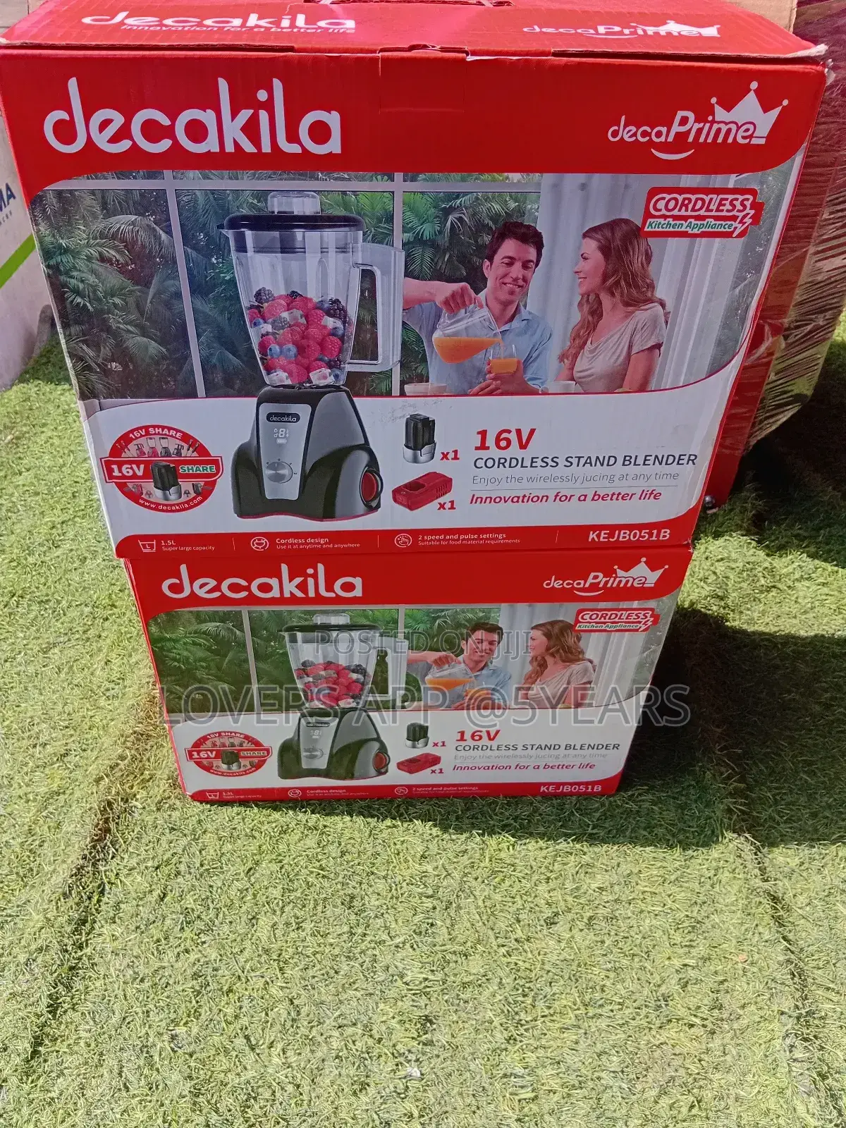 Top-Rated Decakila 16v Cordless Stand Blender Decakila