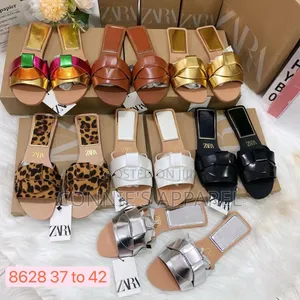 Designer Flat Slippers for Women