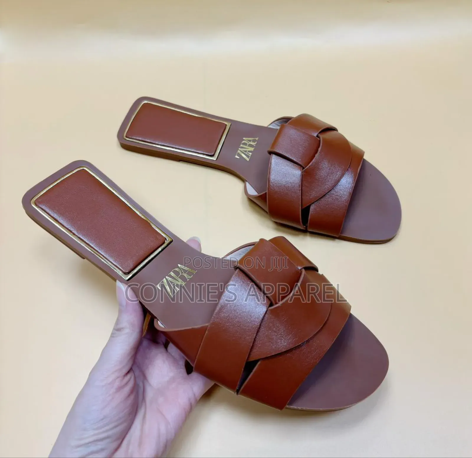 Designer Flat Slippers for Women