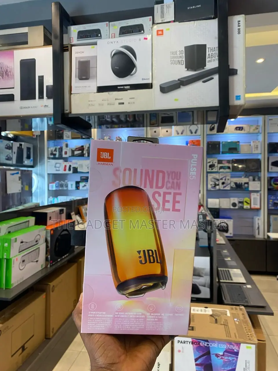 JBL Pulse 5 Wireless Bluetooth Speaker With Party Light