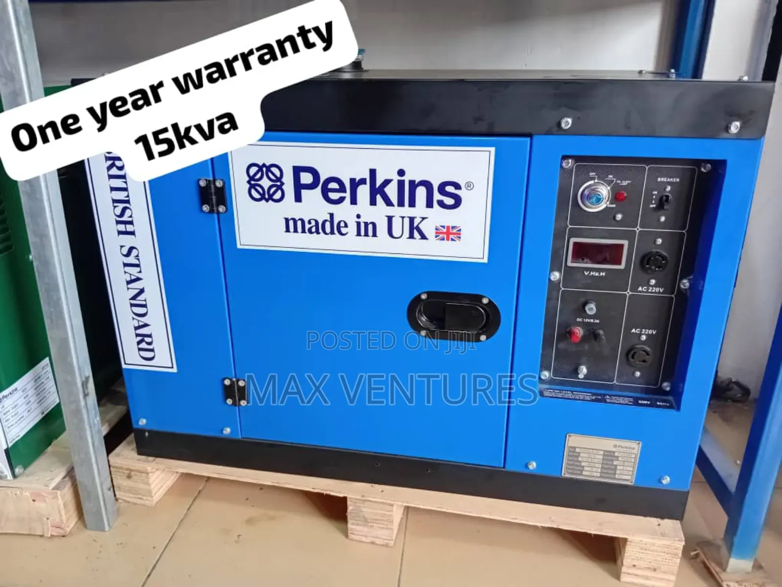 Adept 15kva Perkins Diesel Generator 15kva Silent Uk Made
