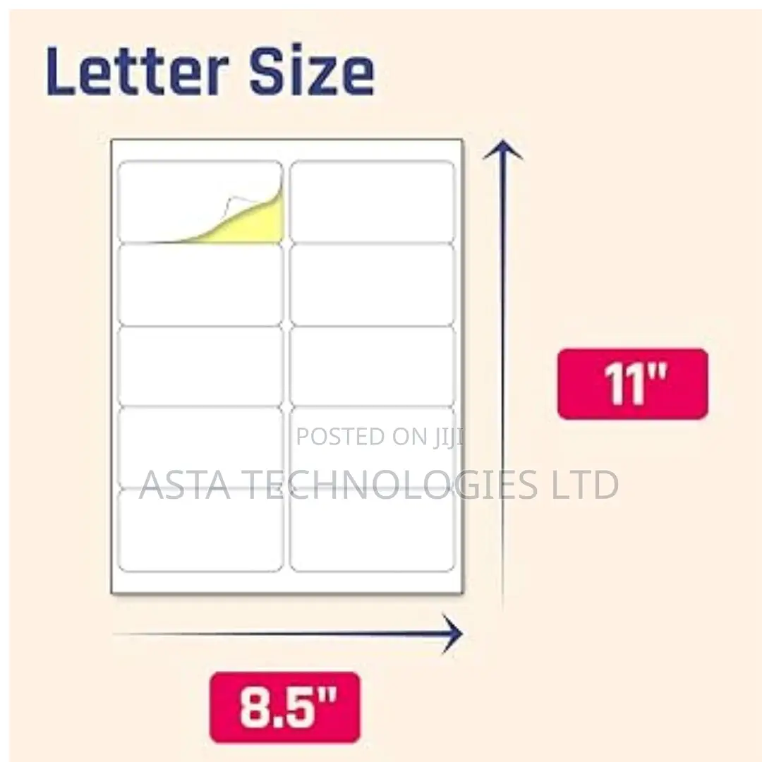 Sticker A4 Cut Sheet for Normal Printers