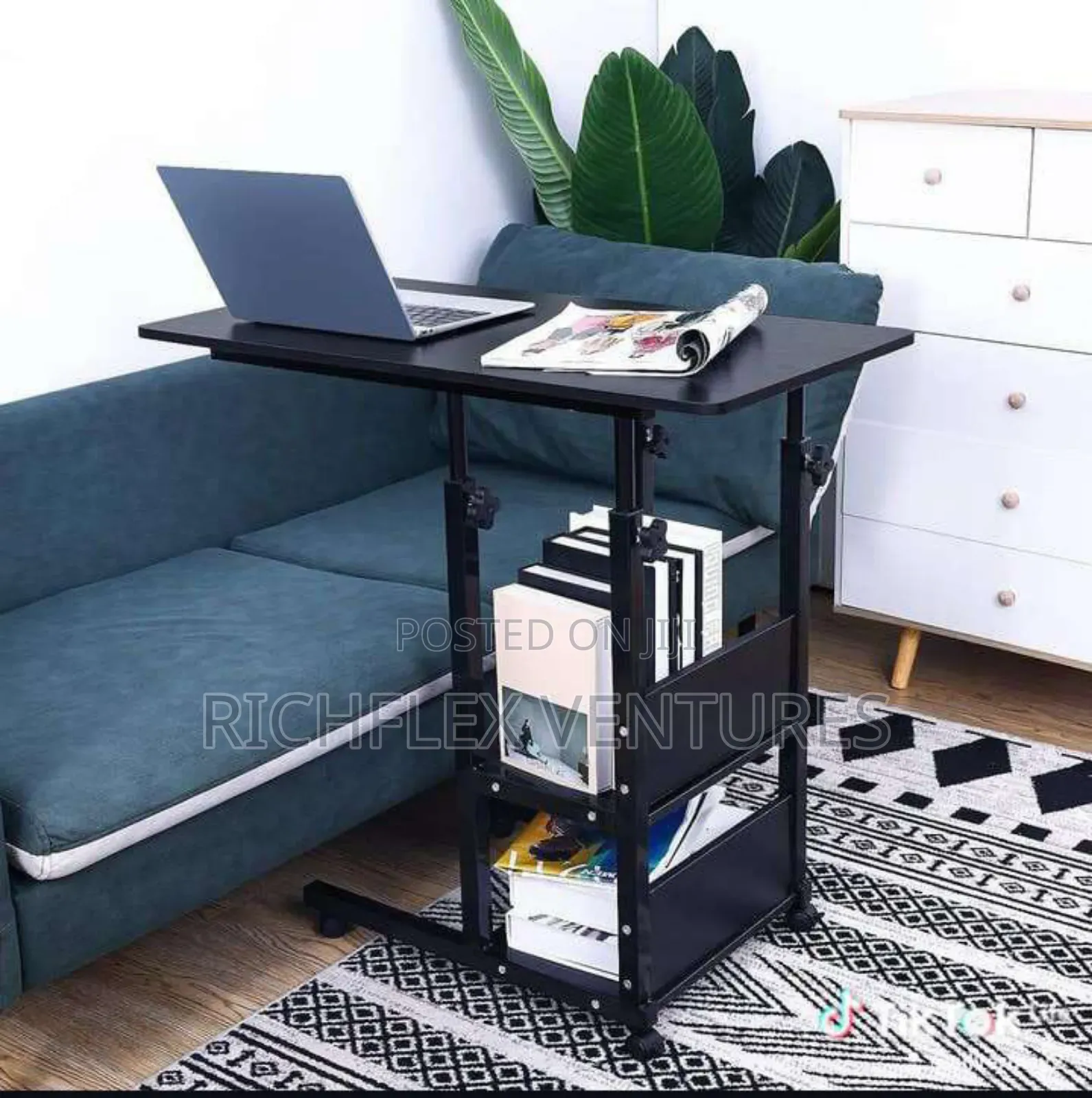 Type C Height Adjustable Sofa Bed Desk