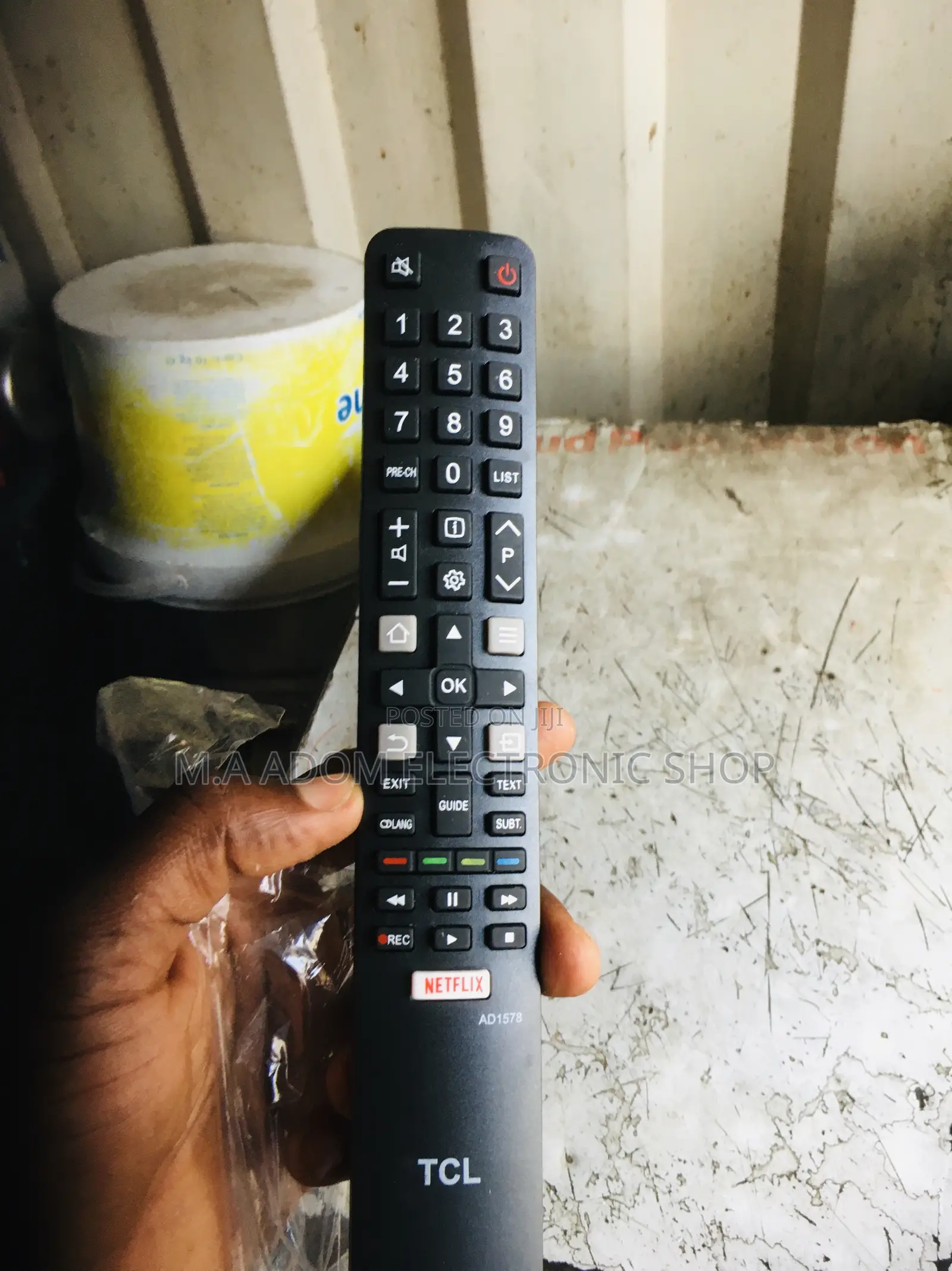 TCL Television Remote