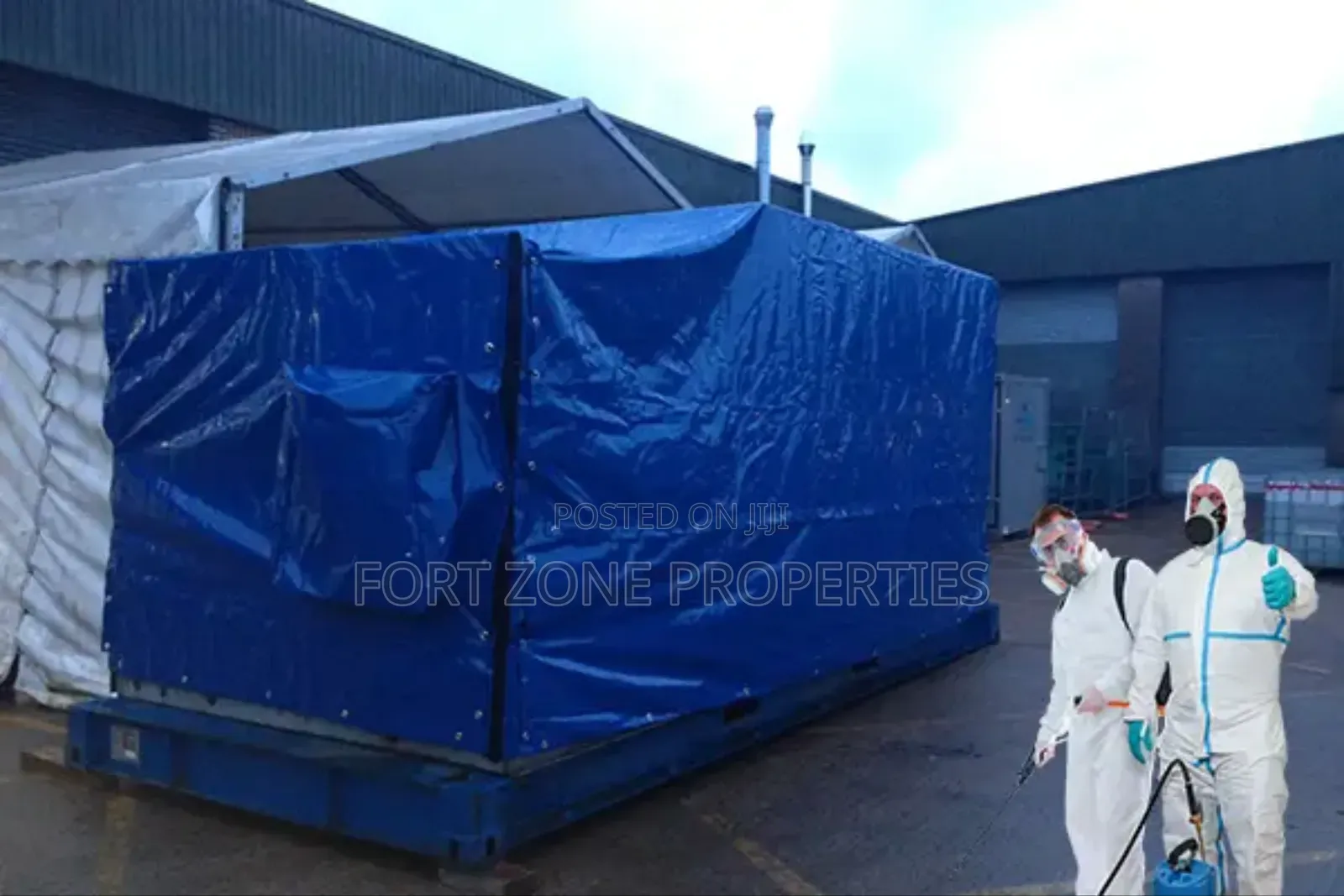 Processing Factories Fumigation With Cleantex