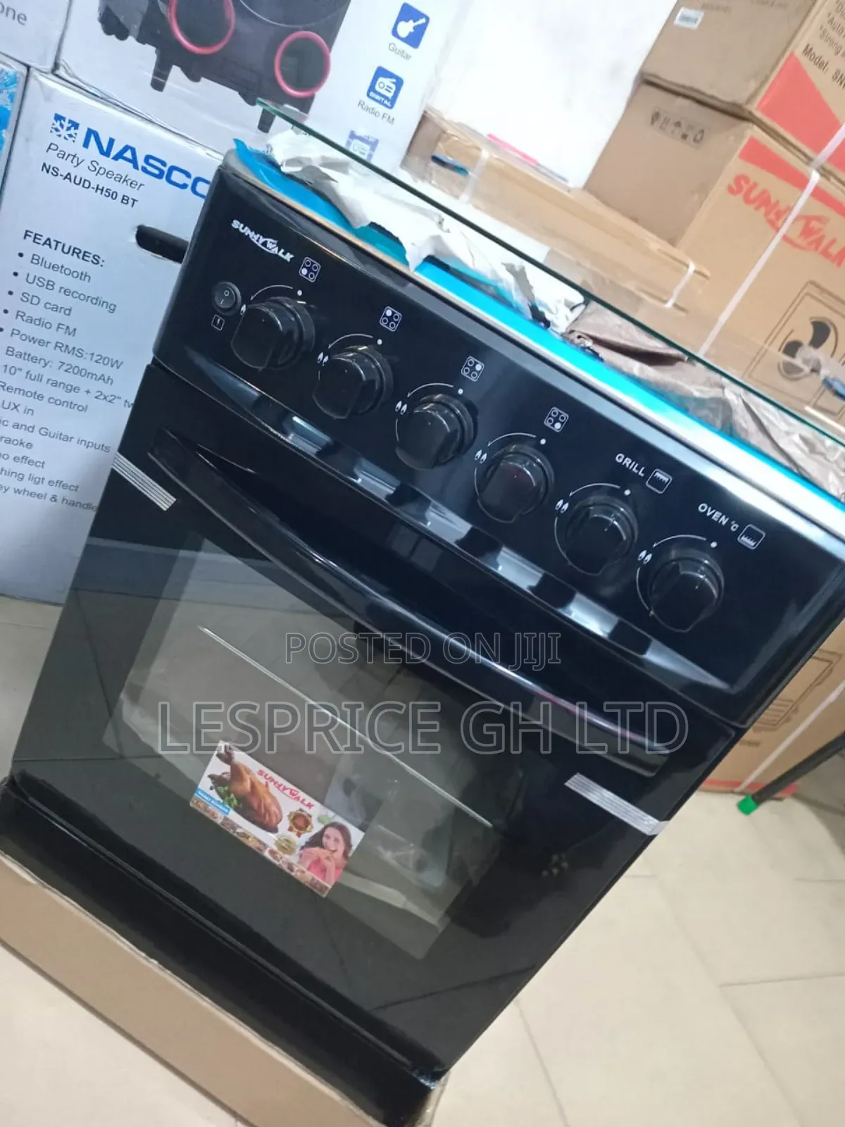 Chigo 4 Burner Cooker+Oven- Kitchen Upgrade